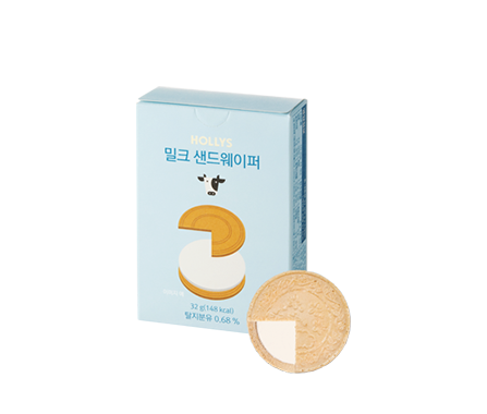 밀크 샌드웨이퍼