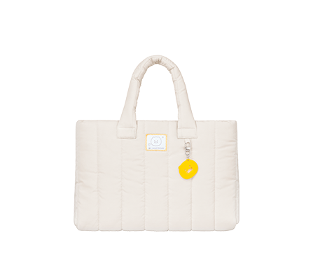요정 춘식 패딩백(아이보리)
